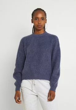 Even&Odd Damen Strickpullover - Blue-grey