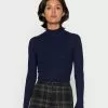 Even&Odd Damen Strickpullover - Dark Blue