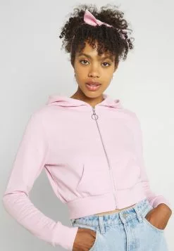 Even&Odd Damen Sweatjacke - Light Pink -Even Und Odd Verkäufe 3ff62b1030dc480792bf088323f58821