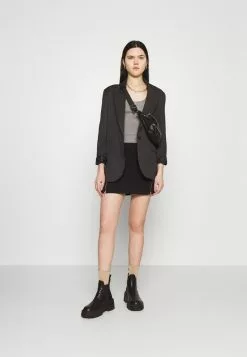 Even&Odd Damen 2 PACK - Top - Black/grey