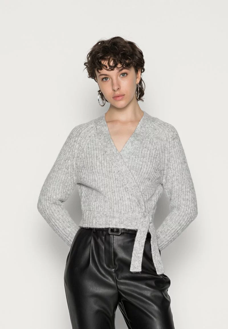 Even&Odd Damen Strickjacke - Mottled Grey 3 Even&Odd Damen Strickjacke - Mottled Grey