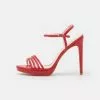 Even&Odd Damen LEATHER - High Heel Sandalette - Red -Even Und Odd Verkäufe 4058cc63759c4a9e9d9c1ecc7188a7a6