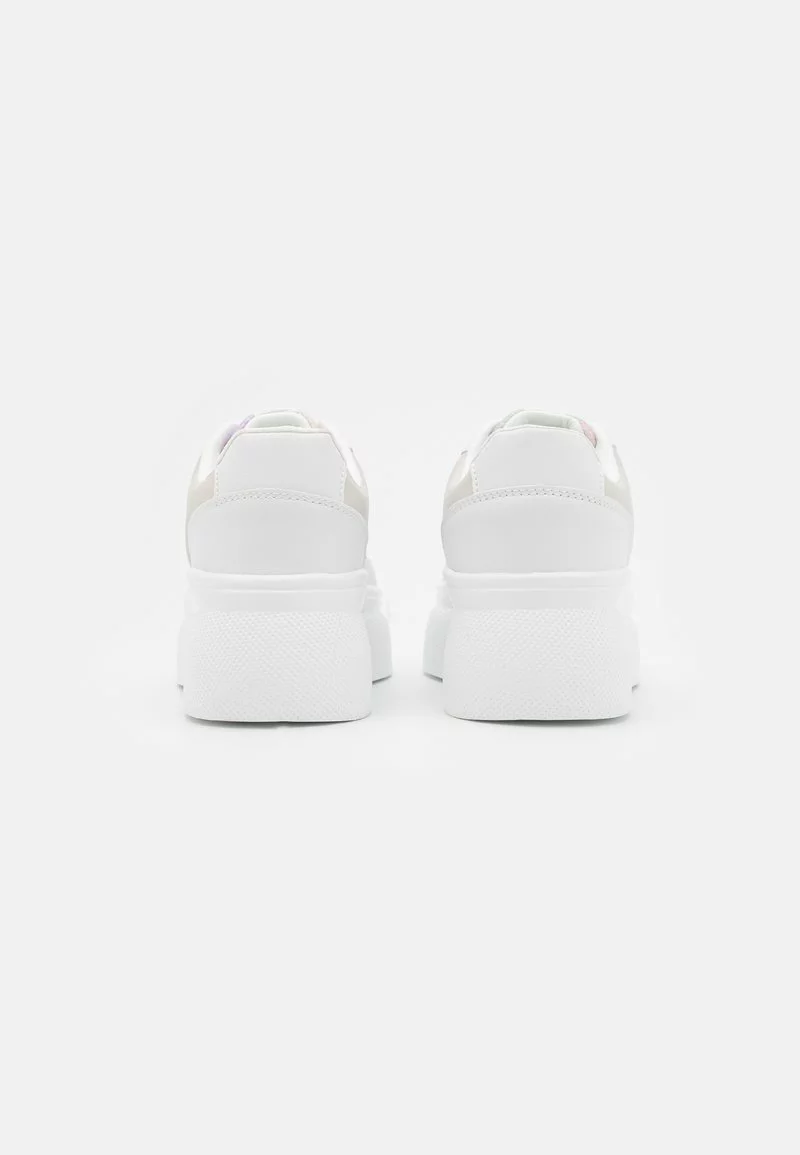 Even&Odd Damen LOVE - Sneaker Low - White/multi-coloured 6 Even&Odd Damen LOVE - Sneaker Low - White/multi-coloured – Bild 4