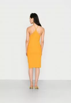 Even&Odd Jerseykleid - Dark Yellow | Damen -Even Und Odd Verkäufe 41aaf7c163b34d1192a448b44e6ec87a