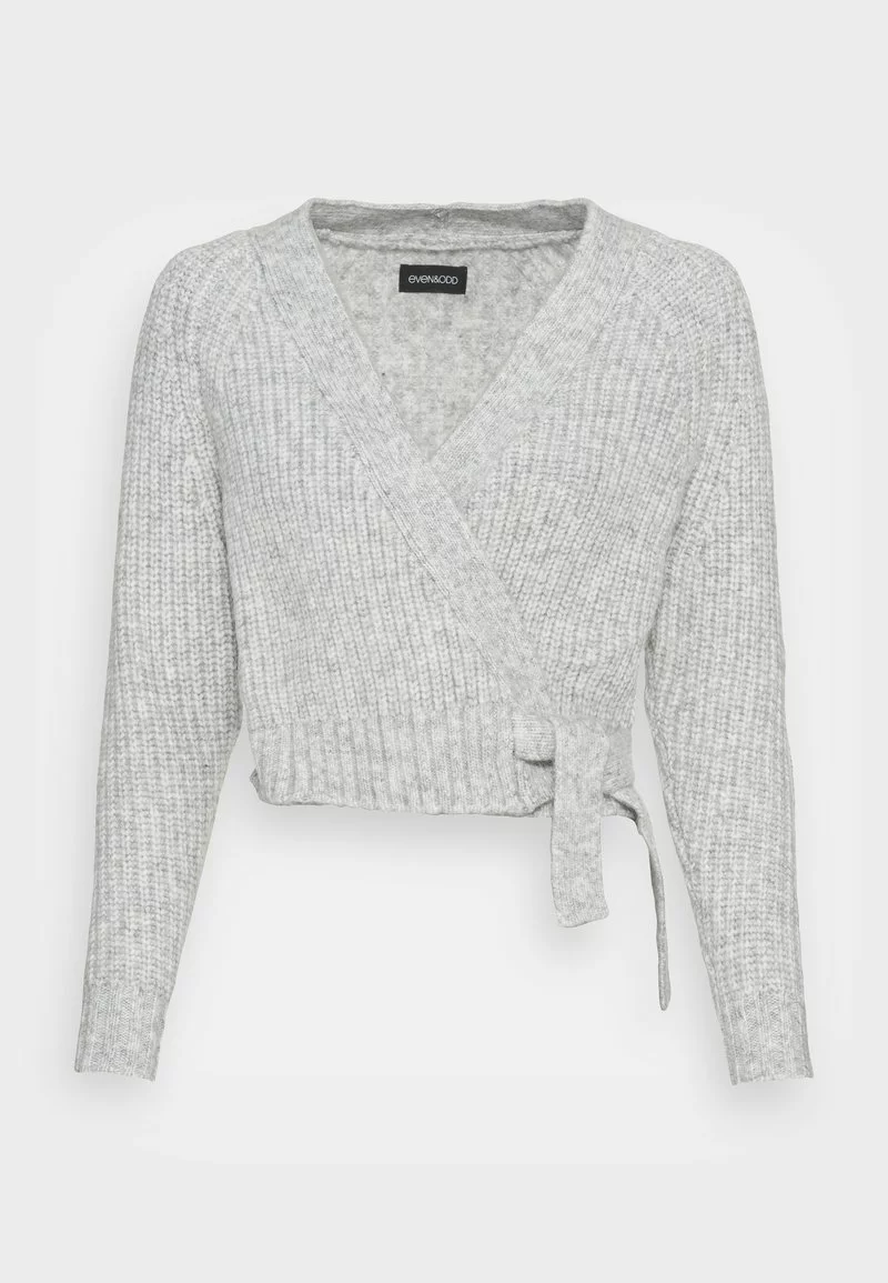 Even&Odd Damen Strickjacke - Mottled Grey 6 Even&Odd Damen Strickjacke - Mottled Grey – Bild 4