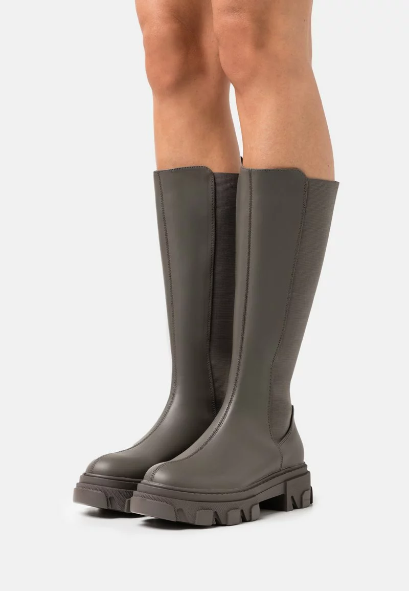 Even&Odd Damen Plateaustiefel - Grey 3 Even&Odd Damen Plateaustiefel - Grey