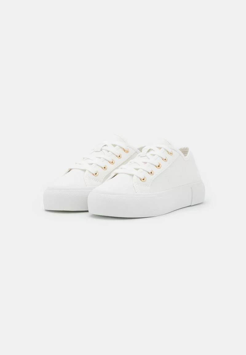 Even&Odd Damen Sneaker Low - White/gold 5 Even&Odd Damen Sneaker Low - White/gold – Bild 3