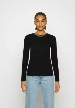 Even&Odd Damen Langarmshirt - Black