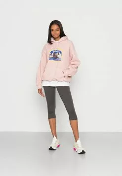 Even&Odd Damen 2 PACK - Leggings - Hosen - Black/mottled Dark Grey