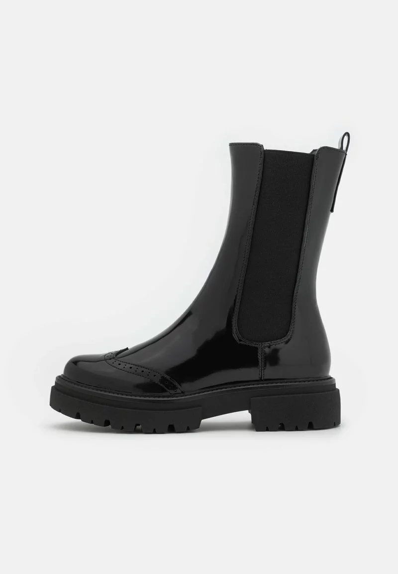 Even&Odd Damen Plateaustiefel - Black 4 Even&Odd Damen Plateaustiefel - Black – Bild 2