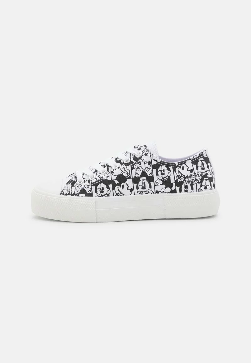 Even&Odd Damen DISNEY MICKEY MOUSE - Sneaker Low - White/black 4 Even&Odd Damen DISNEY MICKEY MOUSE - Sneaker Low - White/black – Bild 2