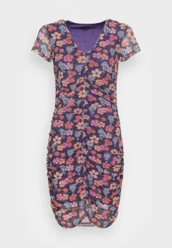 Even&Odd Damen Freizeitkleid - Dark Blue/multi Coloured -Even Und Odd Verkäufe 43b2e9500dc44ad9b2b3699aeafe54cb