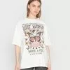 Even&Odd Damen T-Shirt Print - White -Even Und Odd Verkäufe 446bc9c462324c68ae9db0b4887b40df