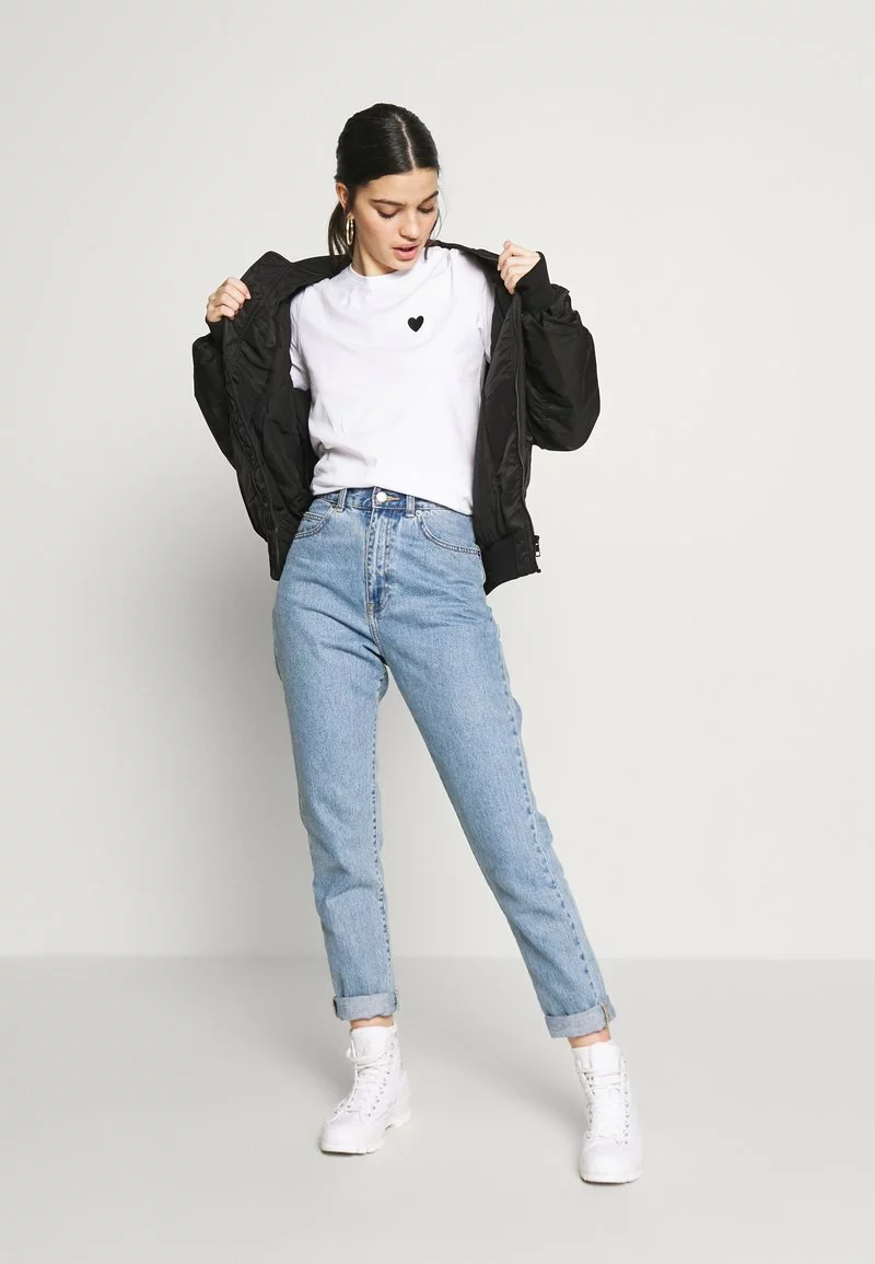 Even&Odd 2PACK - T-Shirt Basic - White/black | Damen 4 Even&Odd 2PACK - T-Shirt Basic - White/black | Damen – Bild 2