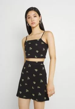 Even&Odd Damen SET - Top - Black/multi-coloured