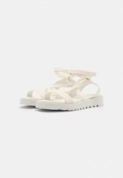 Even&Odd Damen Riemensandalette - White -Even Und Odd Verkäufe 449810e317ad4bd0ac04b22e5d045236