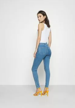 Even&Odd Damen Jeggings - Light Blue Denim -Even Und Odd Verkäufe 44c44a4ca6ef450d86b870ef749a2cef