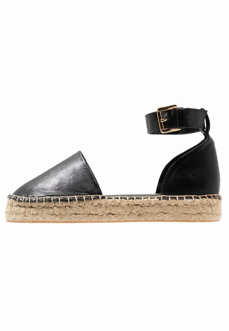 Even&Odd Damen Espadrille - Black 4 Even&Odd Damen Espadrille - Black – Bild 2