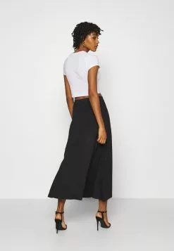 Even&Odd Damen Basic Maxi Skirt - A-Linien-Rock - Black -Even Und Odd Verkäufe 4566e5fb200c4769b7e96dea5ae4c119