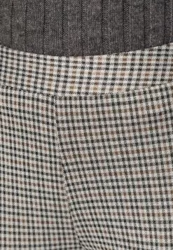 Even&Odd Damen CHECKED LEGGING - Leggings - Hosen - Brown Black -Even Und Odd Verkäufe 461c217baf614b20a9ba345abaf1c424