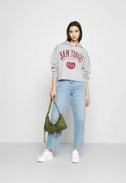 Even&Odd Damen OVERSIZED CROPPED PRINTED HOODIE - Kapuzenpullover - Mottled Light Grey 9 Even&Odd Damen OVERSIZED CROPPED PRINTED HOODIE - Kapuzenpullover - Mottled Light Grey -Even Und Odd Verkäufe 47f4100e2a1747beb286e5cb386ae765