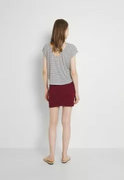 Even&Odd Damen Minirock - Bordeaux -Even Und Odd Verkäufe 4842692e8dba415d93cd3fc3c219b5e6