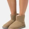 Even&Odd Damen LEATHER WINTER BOOTIES - Stiefelette - Khaki -Even Und Odd Verkäufe 4848ff523d7245fcb6e1c5bbe66a8362