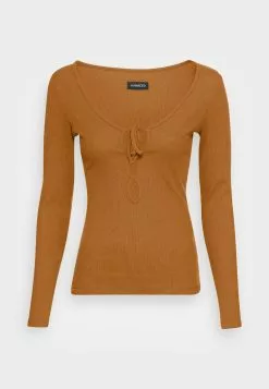 Even&Odd Damen Langarmshirt - Brown 10 Even&Odd Damen Langarmshirt - Brown -Even Und Odd Verkäufe 4894d797598a41b7add1379942eaa500