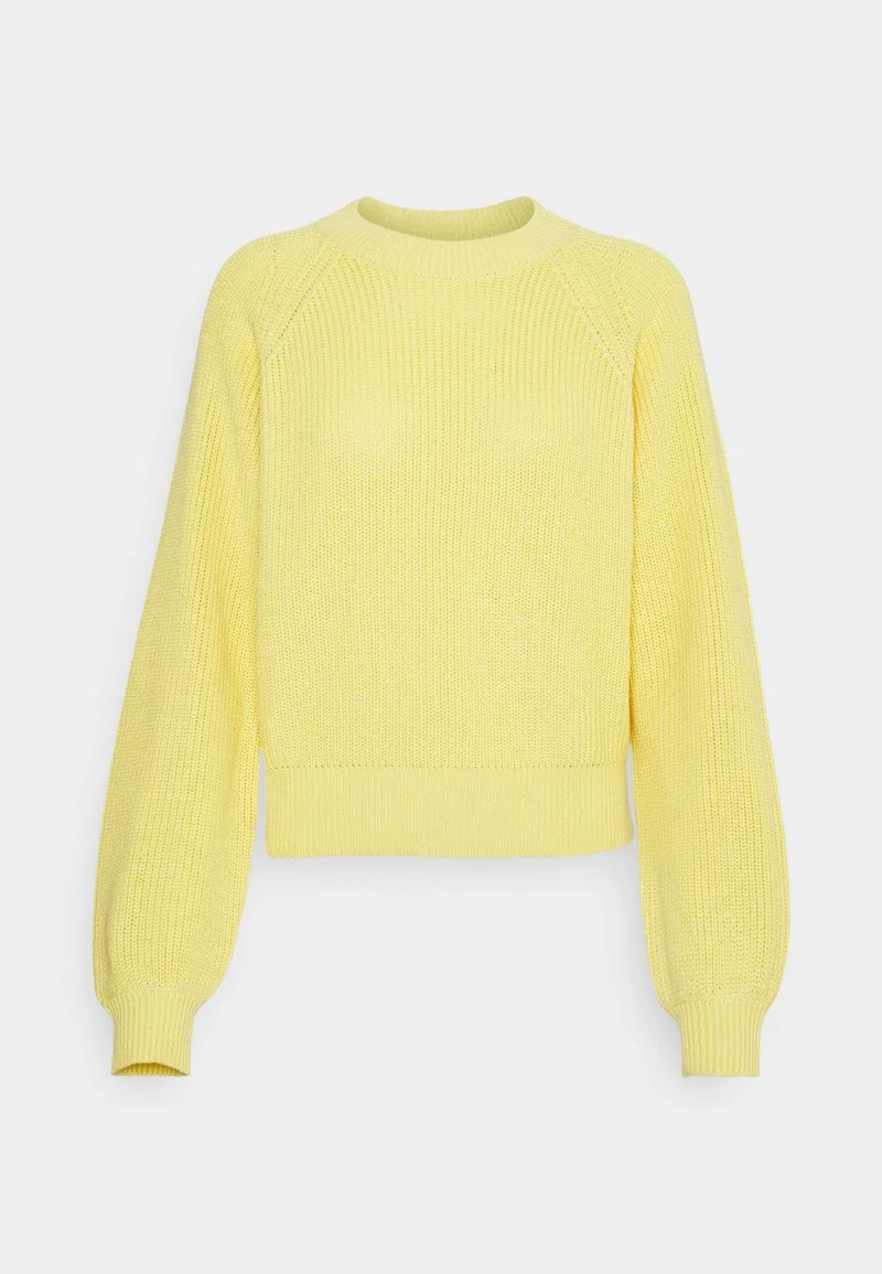 Even&Odd VOLUME SLEEVE JUMPER - Strickpullover - Light Yellow | Damen 6 Even&Odd VOLUME SLEEVE JUMPER - Strickpullover - Light Yellow | Damen – Bild 4