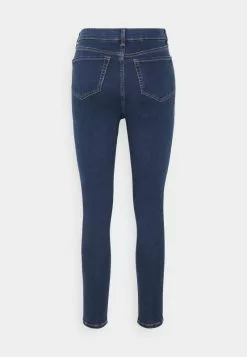 Even&Odd Damen Jeans Skinny Fit - Dark Blue Denim -Even Und Odd Verkäufe 4a79ed18f3844bb692974943630df373