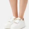 Even&Odd Damen Sneaker Low - White/gold -Even Und Odd Verkäufe 4b383a5f37404962bdf7dc0d4a623b45