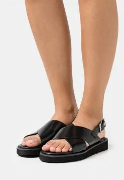 Even&Odd Damen Plateausandalette - Black