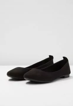 Even&Odd Damen Klassischer Ballerina - Black -Even Und Odd Verkäufe 4c89cd9248ae478ca5e4de71a4dacfea