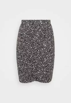 Even&Odd Damen Minirock - White/black -Even Und Odd Verkäufe 4ca619ac22d94efab86892eaa13f1caa