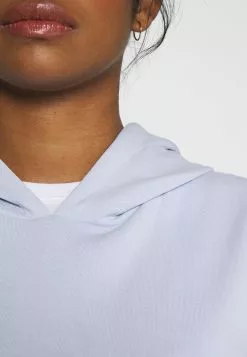 Even&Odd Damen Cropped Sleeveless Hoodie - Sweatshirt - Light Blue -Even Und Odd Verkäufe 4d150ec3c0274dc9a74513ac2f14e318