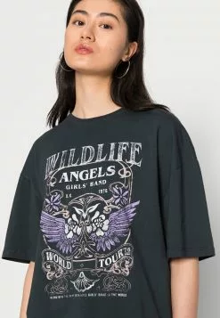 Even&Odd Damen T-Shirt Print - Black 11 Even&Odd Damen T-Shirt Print - Black -Even Und Odd Verkäufe 4db2dc718387446a949d6e1fb8c5aa9b