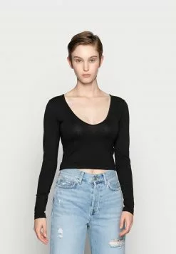 Even&Odd Damen 2 PACK - Langarmshirt - Camel/black -Even Und Odd Verkäufe 4f6c538344e141d08d8d35356f570d8a