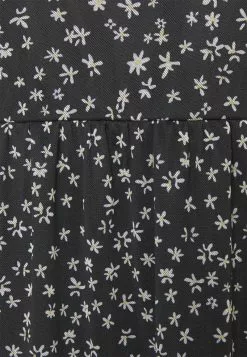 Even&Odd Damen Freizeitkleid - Black/white/yellow -Even Und Odd Verkäufe 4f9def3416e146eaa4a16573499a2e5d