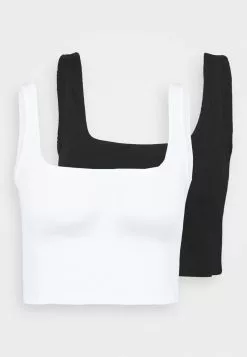Even&Odd Damen 2 PACK - Top - Black/white -Even Und Odd Verkäufe 4fde30cf399746ceb219e6d3a0cf3dc0