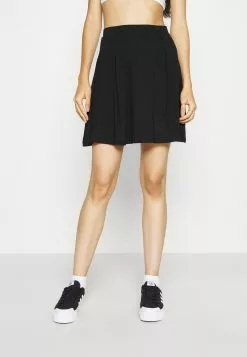 Even&Odd Damen A-Linien-Rock - Black/bordeaux -Even Und Odd Verkäufe 508bf101c03f4c92b55f864a8a85ff84