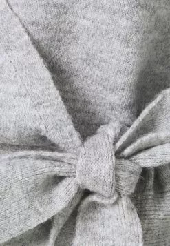 Even&Odd Damen WICKELJACKE - Strickjacke - Mottled Light Grey -Even Und Odd Verkäufe 5316f60a27554a43acdba91c80b6dd89