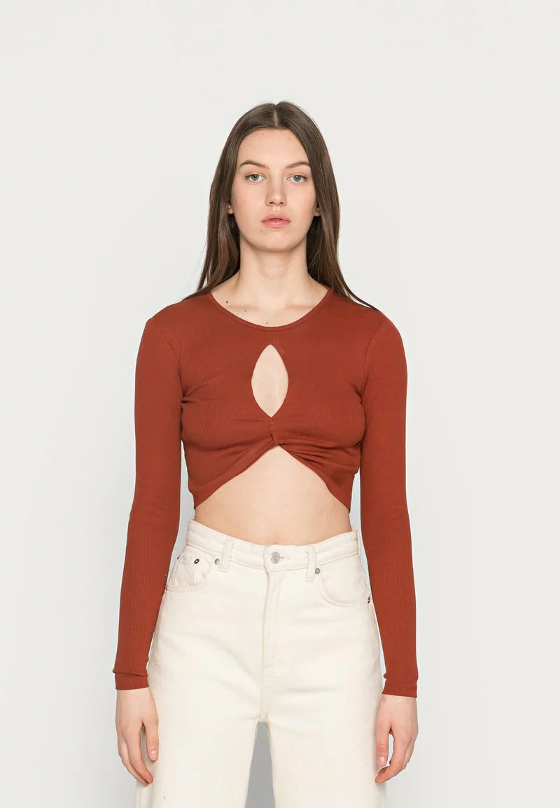 Even&Odd Langarmshirt - Brown | Damen 3 Even&Odd Langarmshirt - Brown | Damen