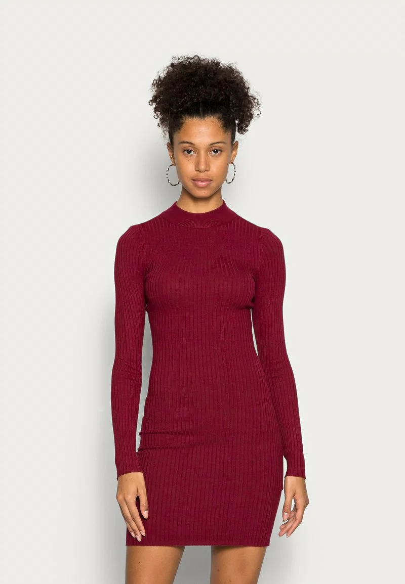 Even&Odd Damen Etuikleid - Bordeaux 3 Even&Odd Damen Etuikleid - Bordeaux