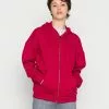 Even&Odd Damen OVERSIZED HOODED ZIP JACKET - Sweatjacke - Red -Even Und Odd Verkäufe 553c110a0f21446096d0802847b81f0b