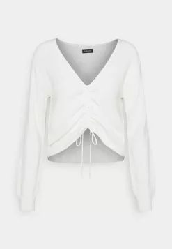 Even&Odd Damen Strickpullover - Off-white