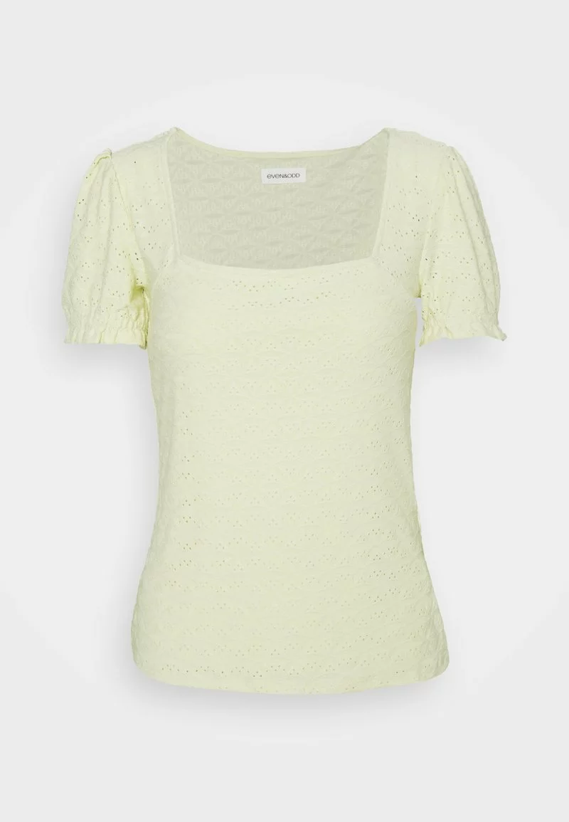 Even&Odd T-Shirt Print - Light Green | Damen 6 Even&Odd T-Shirt Print - Light Green | Damen – Bild 4