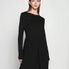 Even&Odd Damen Jerseykleid - Black -Even Und Odd Verkäufe 572f4ce9c980459c86ce5279b9fa5697