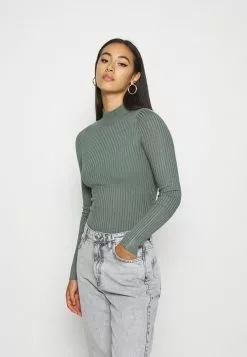 Even&Odd Damen Strickpullover - Light Olive