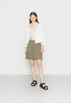 Even&Odd Damen Minirock - Khaki -Even Und Odd Verkäufe 5732914d2b8440c9ae533291838971b9