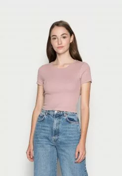 Even&Odd Damen 2PACK - T-Shirt Basic - White/pink -Even Und Odd Verkäufe 575dd860a3db4574ad1c2428023a0f10